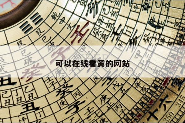 可以在线看黄的网站