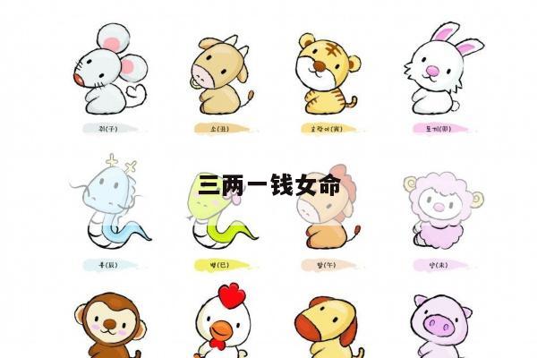 三两一钱女命