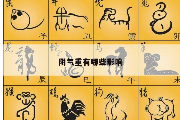 阴气重有哪些影响