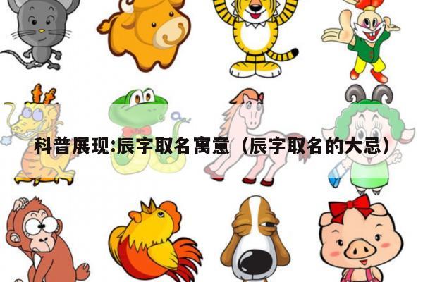 科普展现:辰字取名寓意（辰字取名的大忌）